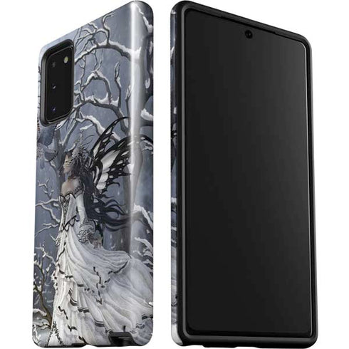 Fairy with Owl in Snow by Nene Thomas Galaxy Note20 5G Pro Case