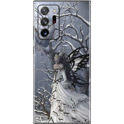 Fairy with Owl in Snow by Nene Thomas Galaxy Note20 Ultra 5G Skin