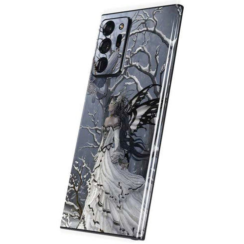 Fairy with Owl in Snow by Nene Thomas Galaxy Note20 Ultra 5G Skin