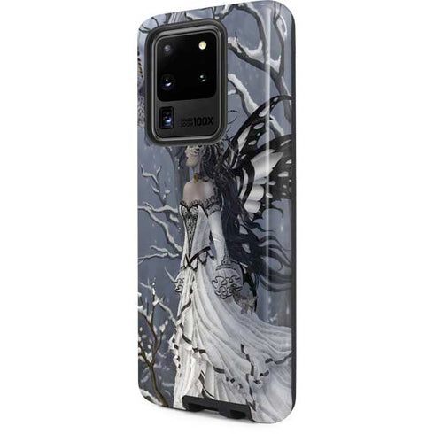 Fairy with Owl in Snow by Nene Thomas Galaxy S20 Ultra 5G Pro Case