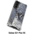 Fairy with Owl in Snow by Nene Thomas Galaxy S21 Plus 5G Clear Case