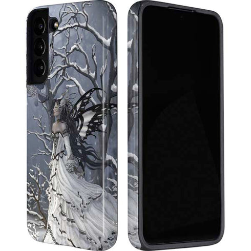Fairy with Owl in Snow by Nene Thomas Galaxy S22 Pro Case