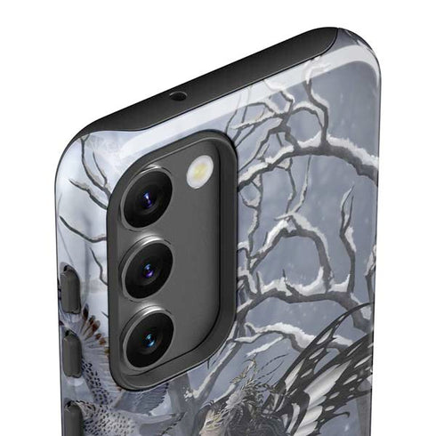 Fairy with Owl in Snow by Nene Thomas Galaxy S23 Plus Pro Case