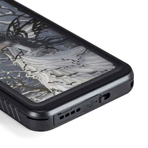 Fairy with Owl in Snow by Nene Thomas Galaxy S23 Plus Waterproof Case