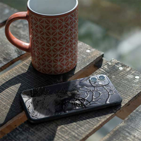 Fairy with Owl in Snow by Nene Thomas iPhone 11 Skin