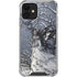Fairy with Owl in Snow by Nene Thomas iPhone 12 Clear Case