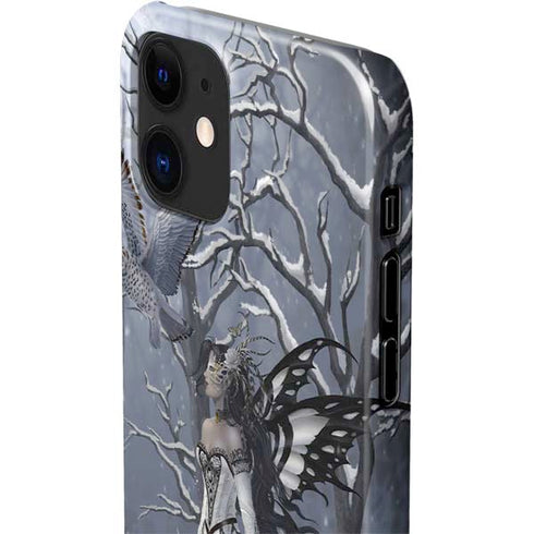 Fairy with Owl in Snow by Nene Thomas iPhone 12 Mini Lite Case