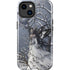 Fairy with Owl in Snow by Nene Thomas iPhone 14 Plus Impact Case