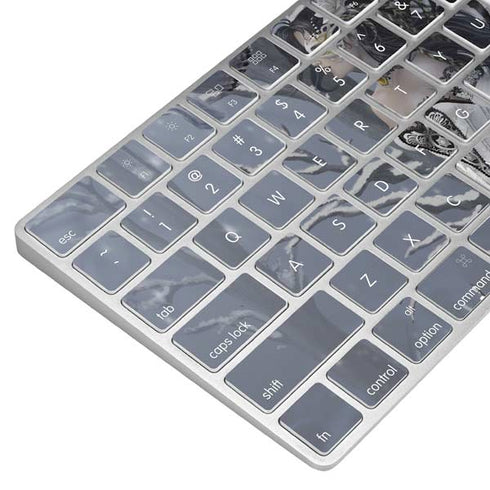 Fairy with Owl in Snow by Nene Thomas Magic Keyboard Skin