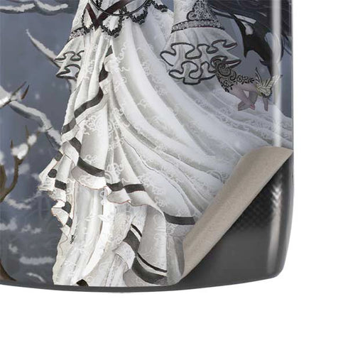 Fairy with Owl in Snow by Nene Thomas Motorola RAZR Skin