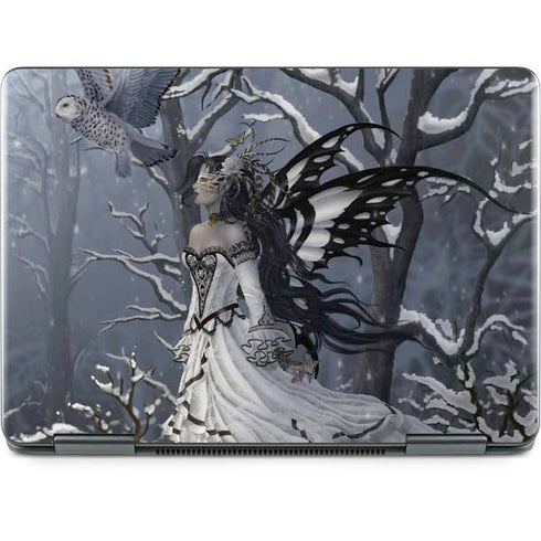 Fairy with Owl in Snow by Nene Thomas Notebook 9 Pro 13in (2017) Skin