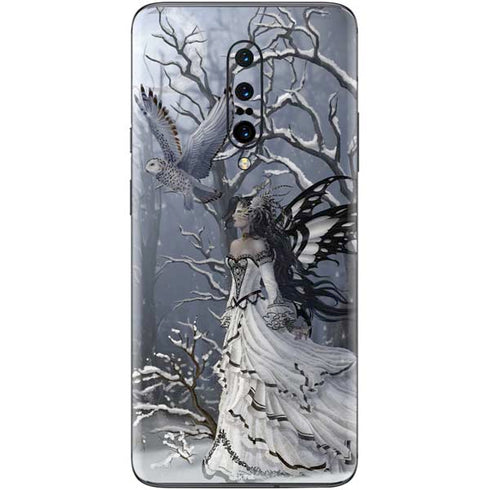 Fairy with Owl in Snow by Nene Thomas OnePlus 7 Pro Skin