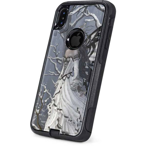 Fairy with Owl in Snow by Nene Thomas Otterbox Commuter iPhone Skin