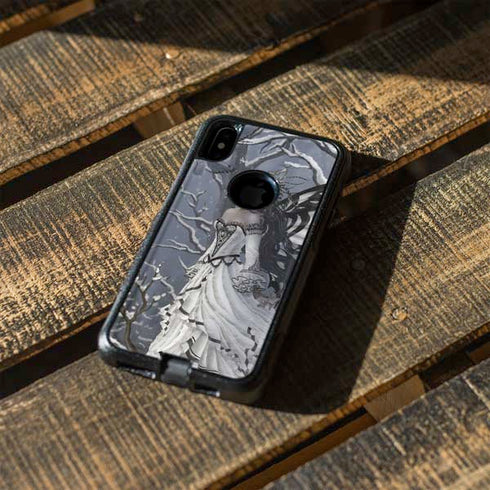Fairy with Owl in Snow by Nene Thomas Otterbox Commuter iPhone Skin