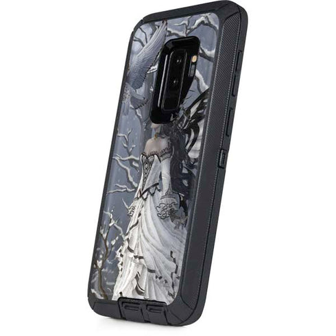 Fairy with Owl in Snow by Nene Thomas Otterbox Defender Galaxy Skin
