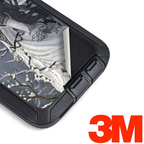 Fairy with Owl in Snow by Nene Thomas Otterbox Defender Galaxy Skin