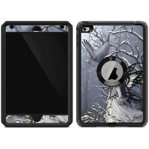 Fairy with Owl in Snow by Nene Thomas Otterbox Defender iPad Skin