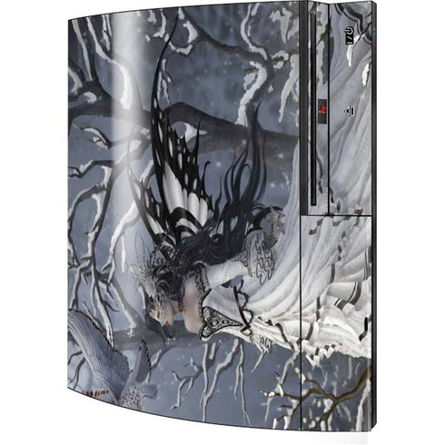 Fairy with Owl in Snow by Nene Thomas Playstation 3 & PS3 Skin