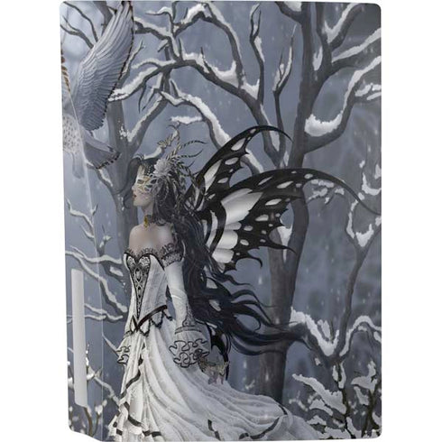 Fairy with Owl in Snow by Nene Thomas PS5 Bundle Skin