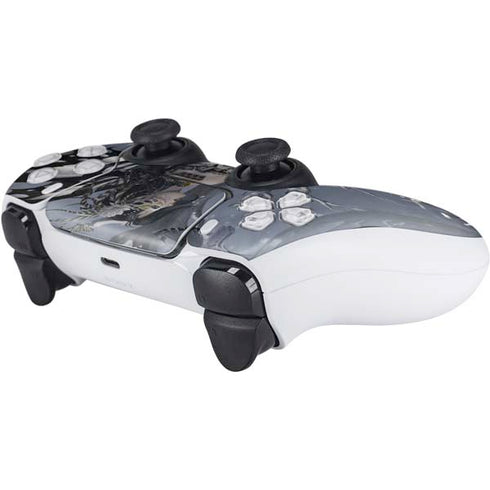 Fairy with Owl in Snow by Nene Thomas PS5 Controller Skin