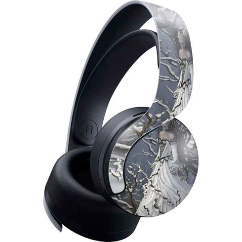 Fairy with Owl in Snow by Nene Thomas PULSE 3D Wireless Headset for PS5 Skin