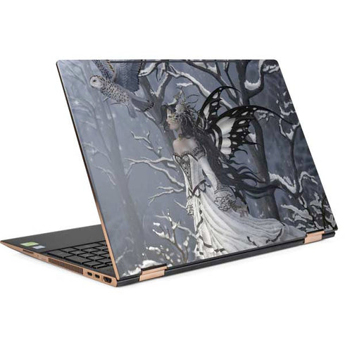 Fairy with Owl in Snow by Nene Thomas HP Spectre Skin
