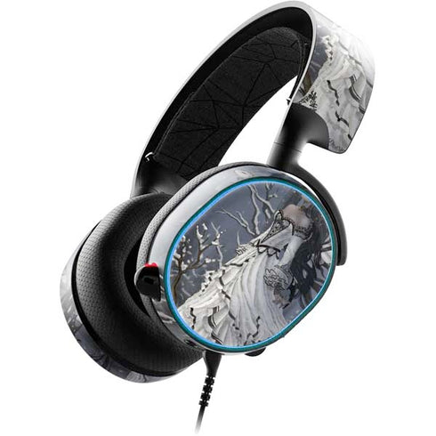 Fairy with Owl in Snow by Nene Thomas SteelSeries Arctis 3 Skin