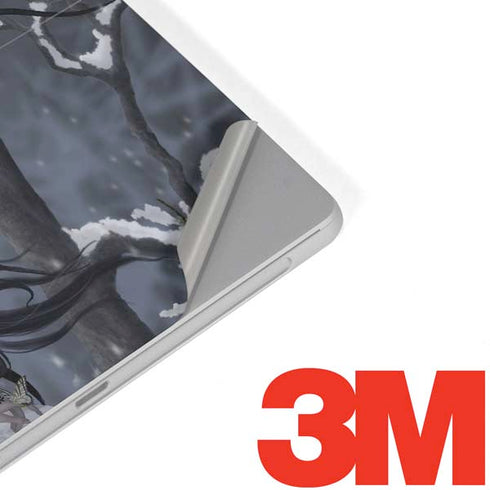 Fairy with Owl in Snow by Nene Thomas Surface Go Skin