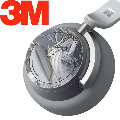 Fairy with Owl in Snow by Nene Thomas Surface Headphones Skin