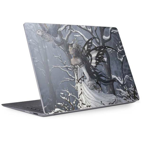 Fairy with Owl in Snow by Nene Thomas Surface Laptop 2 Skin