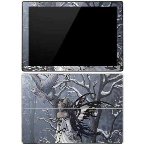 Fairy with Owl in Snow by Nene Thomas Surface Pro 3 Skin
