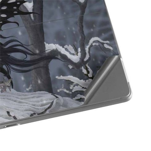 Fairy with Owl in Snow by Nene Thomas Surface Pro 9 Skin