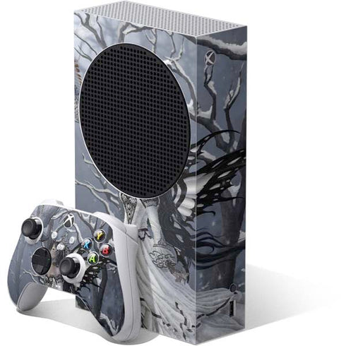Fairy with Owl in Snow by Nene Thomas Xbox Series S Bundle Skin