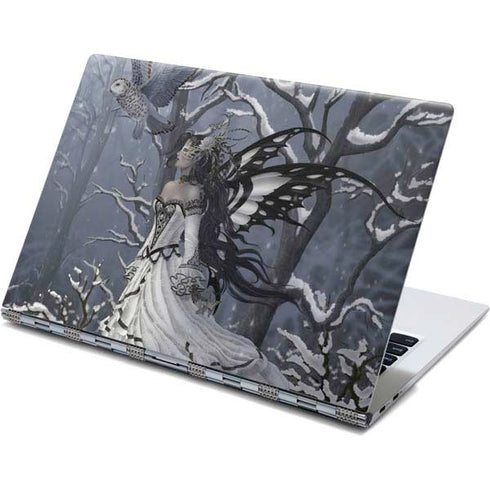 Fairy with Owl in Snow by Nene Thomas Yoga 910 2-in-1 14in Touch-Screen Skin