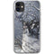Fairy with Owl in Snow by Nene Thomas iPhone 11 Clear Case