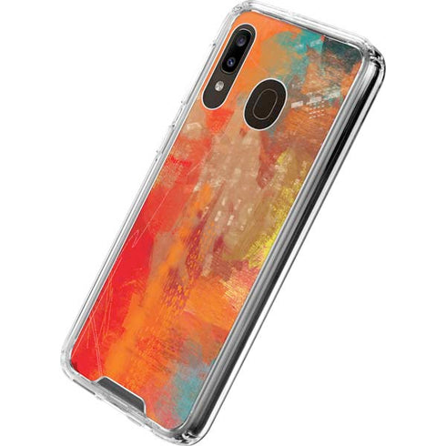 Fall Colors Galaxy A30 Clear Case