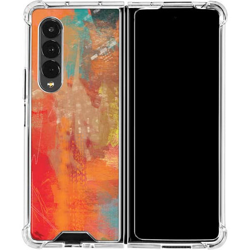 Fall Colors Galaxy Z Fold4 5G Clear Case