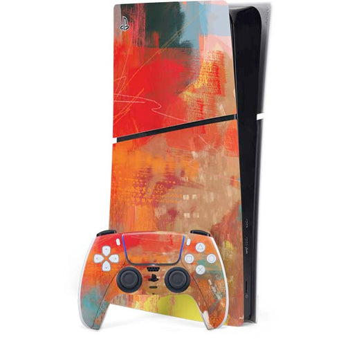 Fall Colors PS5 Slim Digital Edition Bundle Skin