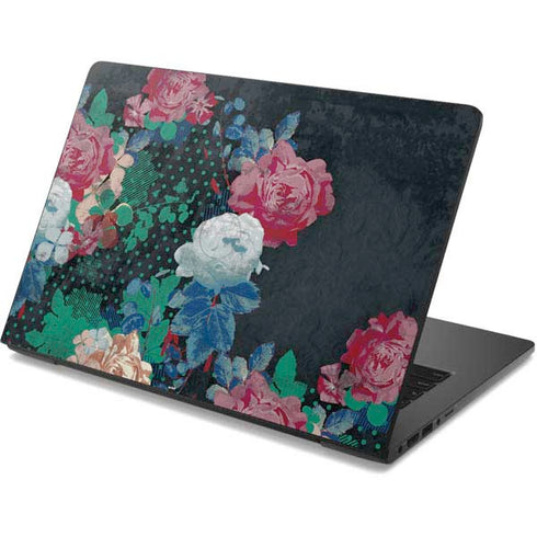 Fall Flowers Dell Chromebook Skin