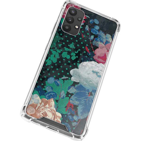 Fall Flowers Galaxy A32 5G Clear Case