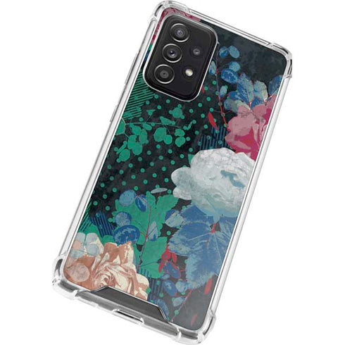 Fall Flowers Galaxy A52 5G Clear Case