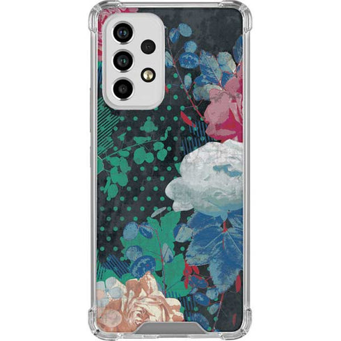 Fall Flowers Galaxy A53 5G Clear Case