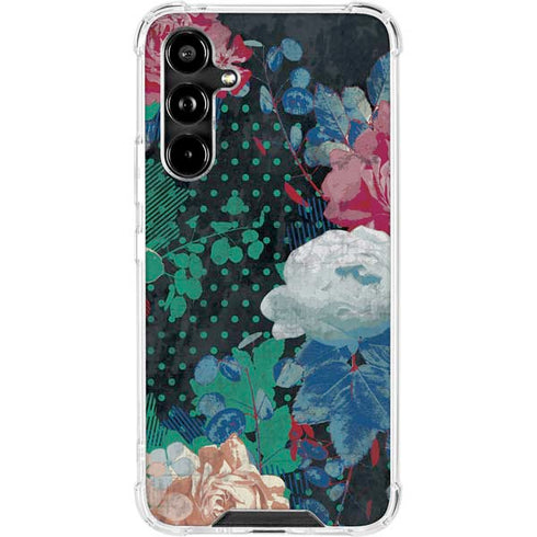 Fall Flowers Galaxy A54 5G Clear Case