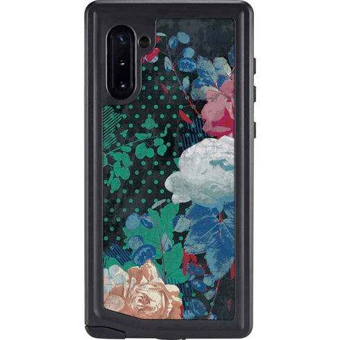 Fall Flowers Galaxy Note 10 Waterproof Case