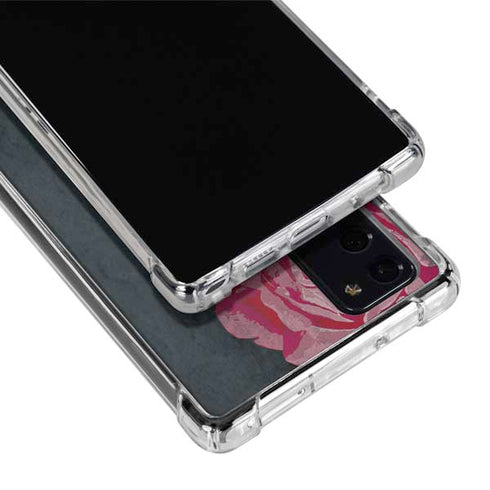 Fall Flowers Galaxy Note20 5G Clear Case