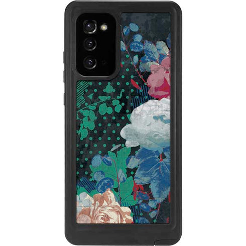 Fall Flowers Galaxy Note20 5G Waterproof Case