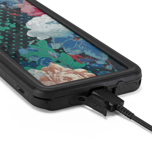 Fall Flowers Galaxy S20 Plus Waterproof Case
