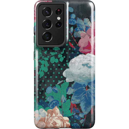 Fall Flowers Galaxy S21 Ultra 5G Pro Case