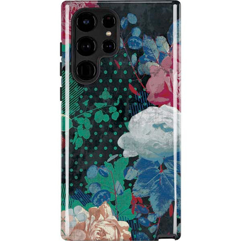 Fall Flowers Galaxy S22 Ultra Pro Case