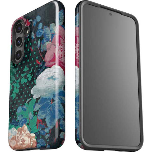 Fall Flowers Galaxy S24 Plus Impact Case